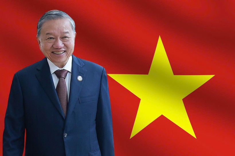 Le secrétaire général du Parti communiste du Vietnam, To Lam. Photo : VNA. image-1.jpg