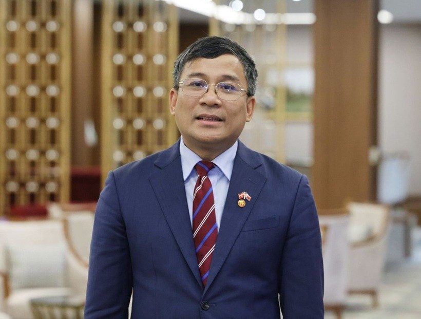 Le vice-ministre permanent des Affaires étrangères, Nguyen Minh Vu. Photo : VGP. 1000014132-1760183002975253955537-1-4601.jpg