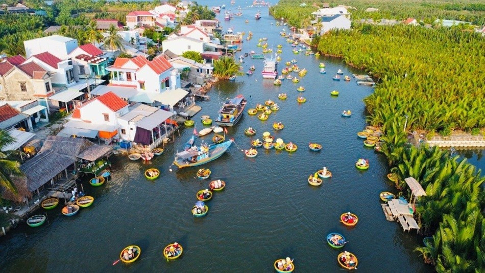 Un coin de Cam Thanh vu d’en haut. Photo : Thuonggiaonline. 1.jpg