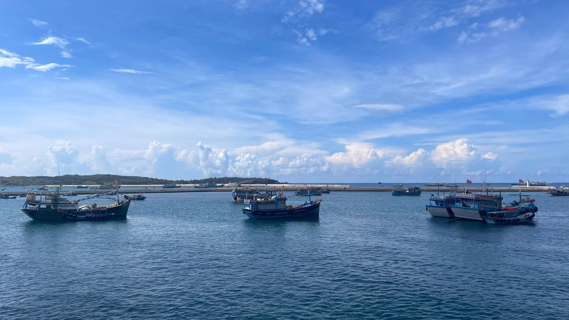 Zone d’ancrage et d’abri contre les tempêtes. Photo : NDEL.