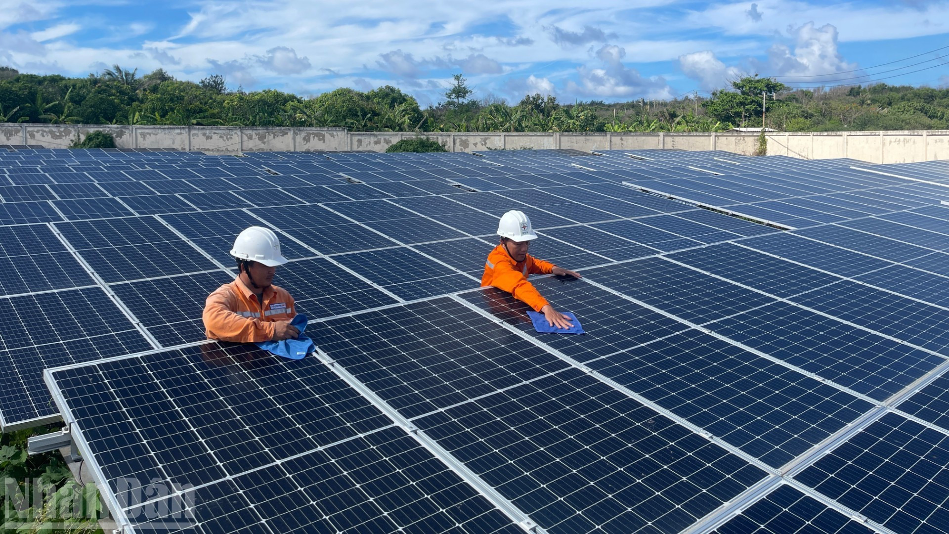 L’extension de l’énergie solaire pour satisfaire les besoins des habitants de l’île. Photo : NDEL. image-1.jpg