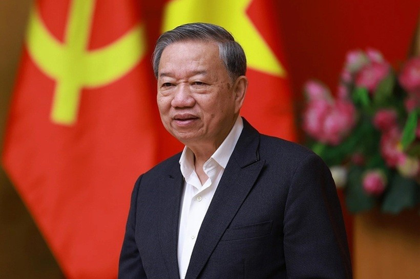 Le secrétaire général du Parti communiste du Vietnam (PCV) To Lam. Photo : VTCNews. to-lam-17201812.jpg