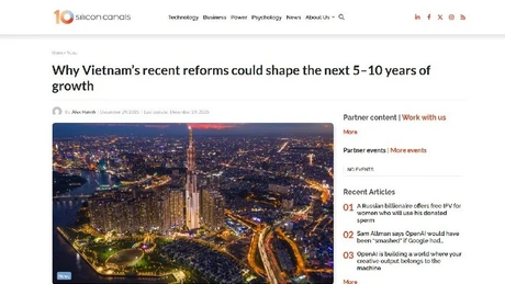 Réformes majeures : le Vietnam prépare sa prochaine phase de croissance