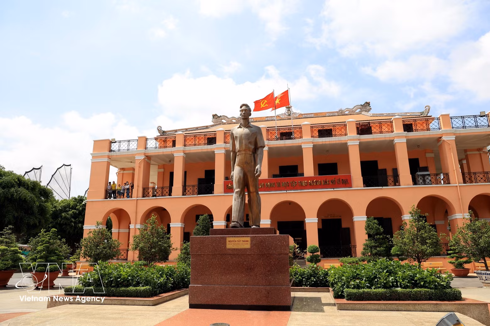 Le quai de Nhà Rông aujourd’hui, officiellement connu sous le nom d’antenne du Musée Hô Chi Minh dans la mégapole du Sud. Photo: VNA