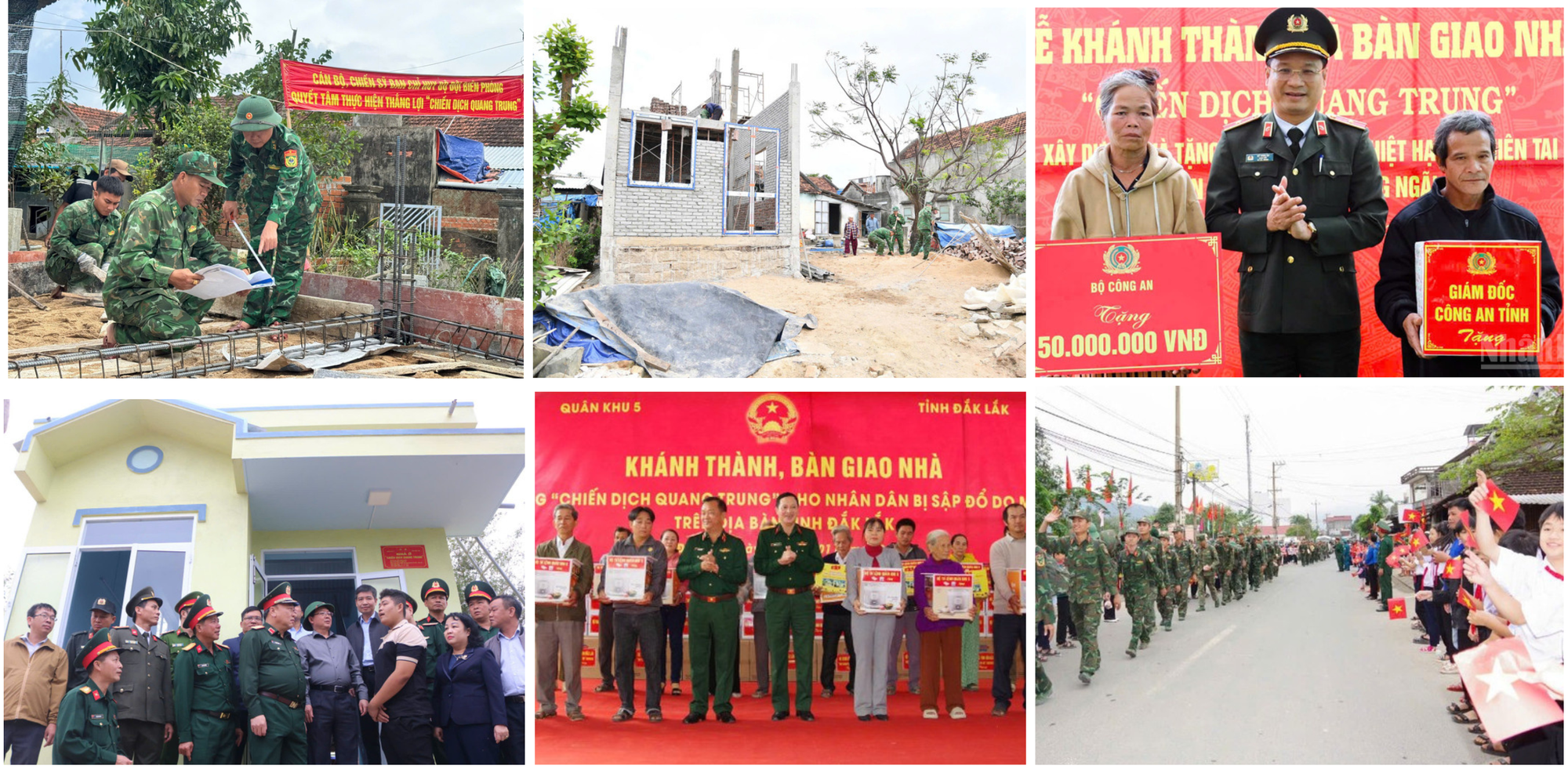 La « Campagne Quang Trung » de reconstruction accélérée des maisons pour les sinistrés avant le Nouvel An lunaire — constituent l’expression concrète de la responsabilité d’un gouvernement « du peuple, par le peuple et pour le peuple ».