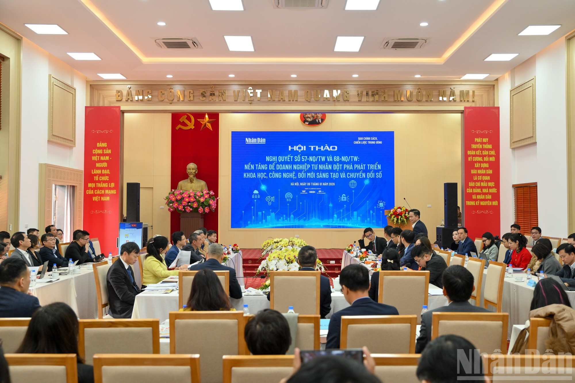 Vue générale du colloque.