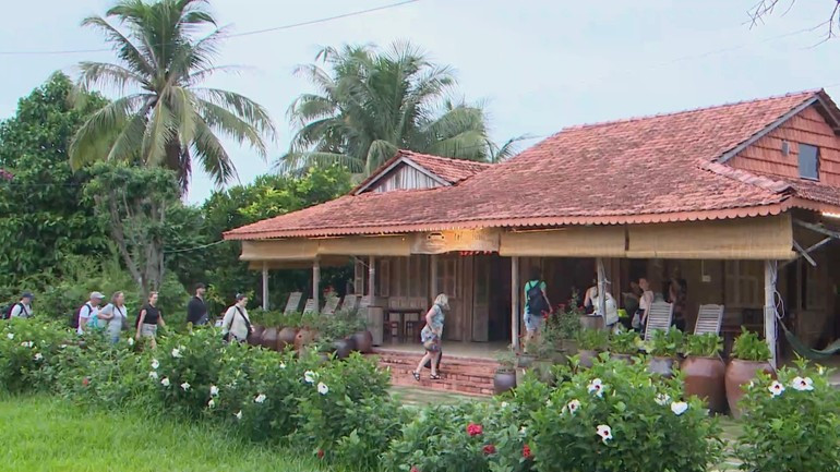 Maison en bois traditionnelle dans la campagne, au Homestay Ut Trinh. 3.jpg