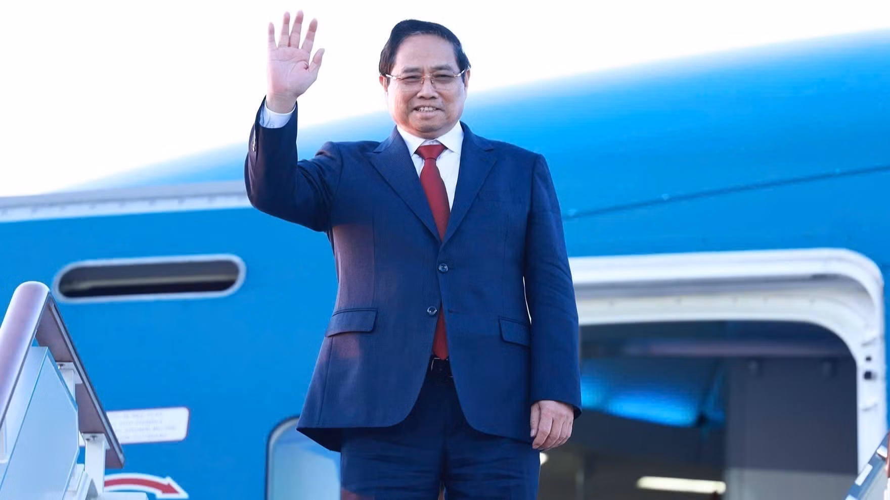 Le Premier ministre Pham Minh Chinh quitte Moscou pour regagner le Vietnam, à l’issue d’une visite officielle réussie en Fédération de Russie. Photo : VNA