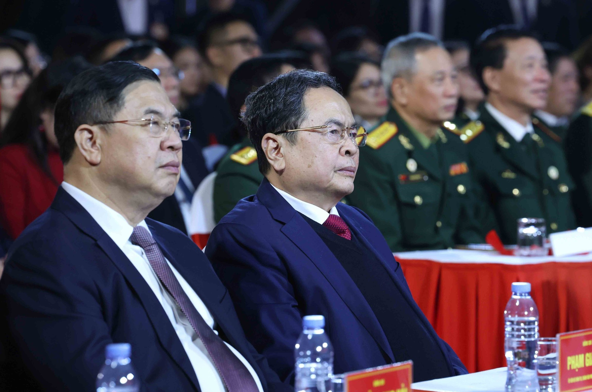 Le Président de l'Assemblée nationale, Tran Thanh Man, présent à Hanoï.