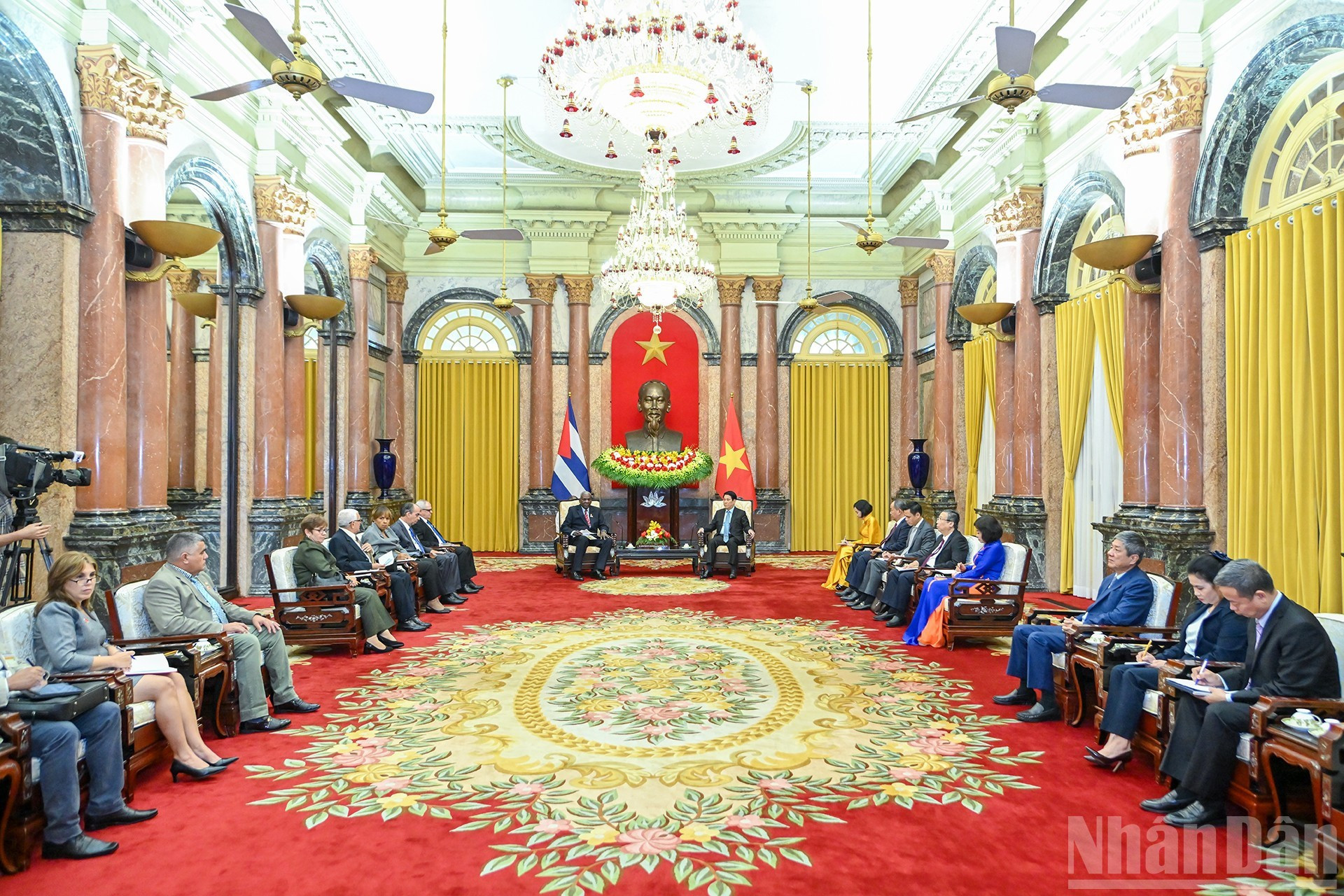 Vue générale de la rencontre au Palais présidentiel. 8.jpg
