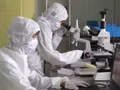 Le système de laboratoires modernes de la Faculté des sciences (Université nationale du Vietnam, Hanoï) est dédié à la formation et à la recherche en technologie des semi-conducteurs. Photo : NDEL.