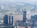 Vue aérienne de la péninsule de Thu Thiêm, considérée comme le noyau du Centre financier international du Vietnam. Photo : VNA.