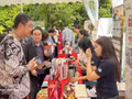 Le Festival du café vietnamien 2026 à Singapour attire un grand nombre de visiteurs. Photo : VNA.