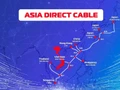 ADC (Asia Direct Cable) - Câble sous-marin intra-asiatique, long de près de 10 000 km, reliant 7 stations d'atterrissement. Photo : NDEL.