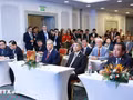 Le PM Le Minh Hung au Programme de connectivité commerciale et d’investissement Vietnam-Russie. Photo : VNA. 