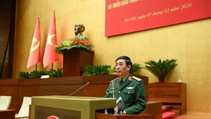 Le ministre de la Défense, Phan Van Giang. Photo : Nhân Dân.