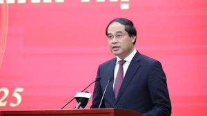 Le secrétaire du Comité provincial du Parti de Thai Nguyen, Trinh Xuan Truong. Photo : VNA.