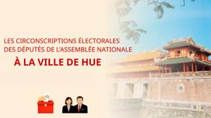 [Infographie] Circonscriptions électorales des députés de l’Assemblée nationale dans la ville de Hue