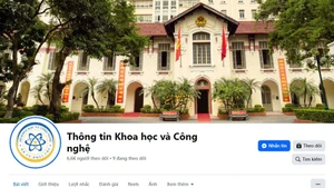 Facebook « Informations sur la science et la technologie ». Photo: capture d'écran.