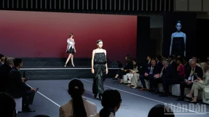 Promotion des produits du secteur textile et de l’habillement du Vietnam lors du salon VIATT 2026. Photo : NDEL.