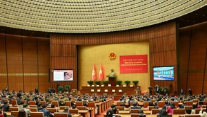 La Conférence nationale sur l’étude et la mise en œuvre de la Résolution du XIVᵉ Congrès du Parti. Photo : Nhân Dân.