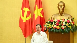 [En images] Le président de l’AN Tran Thanh Man préside la réunion du Comité exécutif du Parti de l’AN