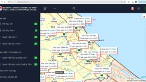 L'efficacité du système d'alerte aux inondations en temps réel de Quang Tri repose sur l'intégration de plusieurs technologies de pointe. Photo : congthuong.