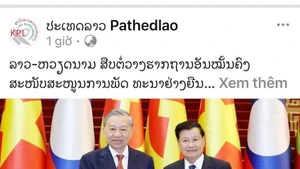 La presse lao souligne la portée historique de la visite d’État du secrétaire général du Parti To Lam