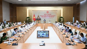 Le PM Pham Minh Chinh préside une visioconférence nationale sur la lutte contre la drogue