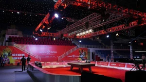 L’Open de billard de Hanoi 2025 se déroule du 7 au 12 octobre à Hanoi. Photo : VGP.