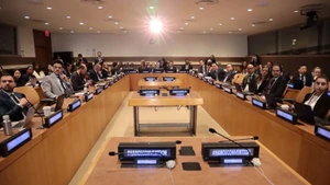 Les délégués lors de l’ouverture de la cérémonie de signature de la Convention des Nations Unies contre la cybercriminalité. Photo : Ministère vietnamien des Affaires étrangères. 