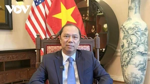 L’ambassadeur du Vietnam aux États-Unis, Nguyen Quoc Dung. Photo : VOV.