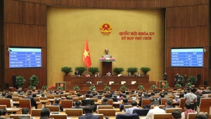 L’Assemblée nationale adopte une Résolution sur la création d’un Centre financier international au Vietnam. Photo : NDEL.