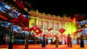 Le spectacle intitulé « Hanoï - Depuis l'automne historique de 1945 » aura lieu à la place de la Révolution d'Août dans la soirée du 15 août. Photo: HNM.