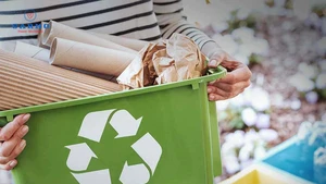 Approche innovante pour le recyclage du plastique au Vietnam avec le tri à la source. Photo : carnovn.