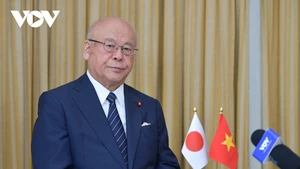 Takebe Tsutomu, conseiller spécial de l’Alliance parlementaire d’amitié Japon – Vietnam. Photo : VOV.