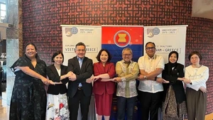 Les ambassadeurs des pays de l'ASEAN en Grèce. Photo: VNA.