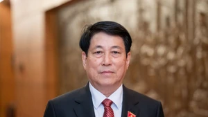 Le président de la République Luong Cuong. Photo : NDEL.