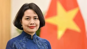 L’ambassadrice du Vietnam en Finlande et en Estonie, Pham Thi Thanh Binh. Photo : VNA.