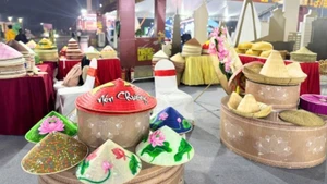 La Semaine des marques vietnamiennes proposera des espaces d’exposition de produits, des lieux de rencontre pour les entreprises et des espaces de restauration. Photo d’illustration : VNA.