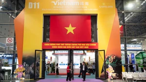 Le pavillon du Vietnam à la 22ᵉ Foire CAEXPO. Photo : NDEL.
