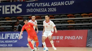 Le Vietnam écrase la Chine 7-2 lors des éliminatoires de l'AFC Futsal 2026. Photo : VFF.
