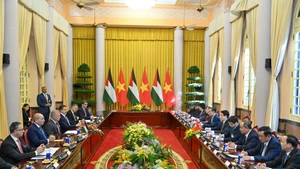[En images] Entretien entre le président vietnamien et le roi de Jordanie