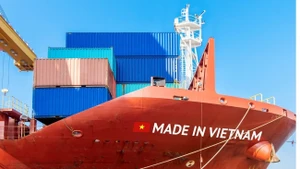 Le Vietnam s’est hissé à la 7e place mondiale en matière de capacité de construction navale. Photo : congthuong.