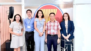 Rencontre entre la délégation vietnamienne et l’Organisation des Nations Unies pour le développement industriel (UNIDO). Photo : PhunuVietnam.