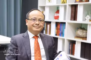 Le Dr Dô Xuân Hoang, président de l’Union des organisations vietnamiennes en Russie. Photo : VNA. 