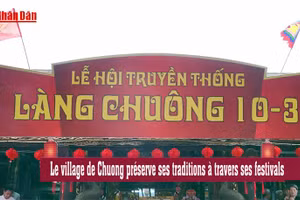Le village de Chuong préserve ses traditions à travers ses festivals