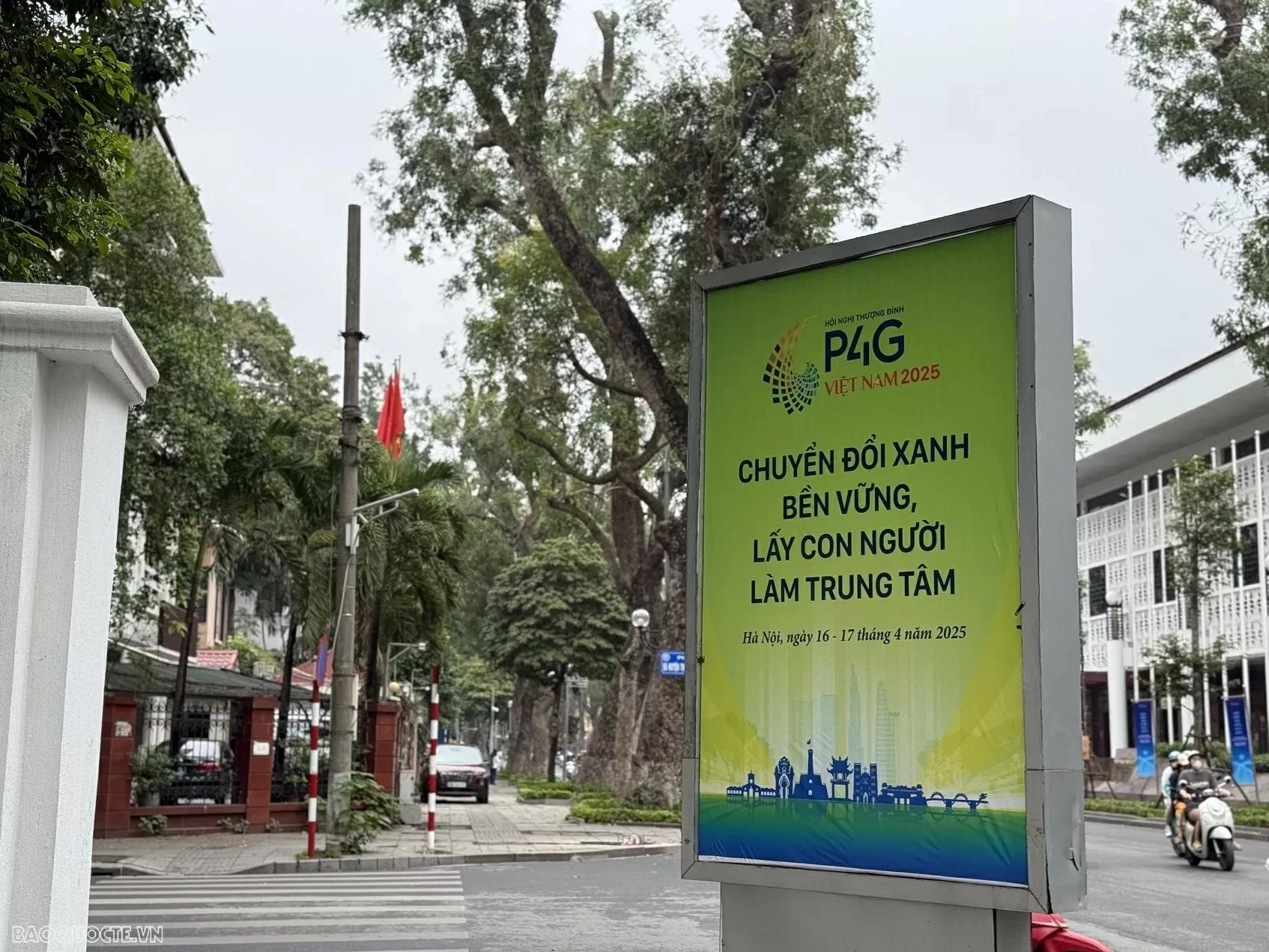 Le 4e Sommet du Partenariat pour la croissance verte et les Objectifs mondiaux 2030 (P4G), organisé pour la première fois par le Vietnam, devrait se tenir du 16 au 17 avril à Hanoï. Photo : baoquocte.vn
