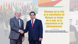 Message sur le rôle et la contribution du Vietnam en faveur de la paix, de la coopération et du développement
