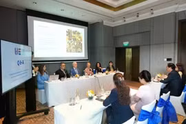 La conférence de presse annonçant le salon Premium Beverage Experience Vietnam 2026, le 9 juin dans la mégapole du Sud. Photo : lecourrier.vn
